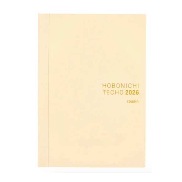2026 A5 Hobonichi Techo Cousin - English - Picture 1 of 7